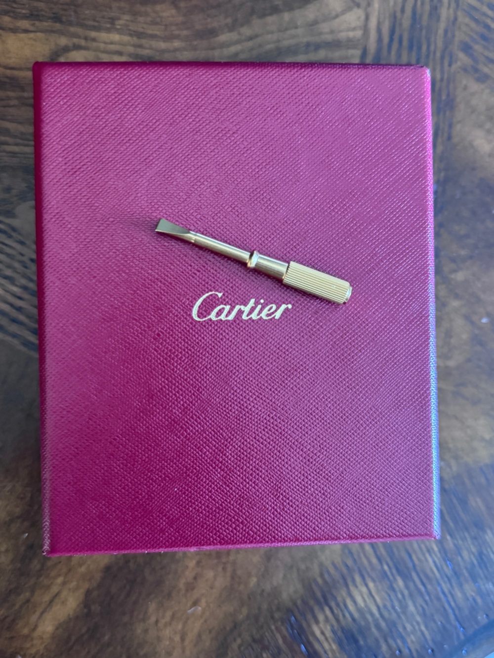 Authentic 💯Cartier Gold Screwdriver for Love Bracelet like new